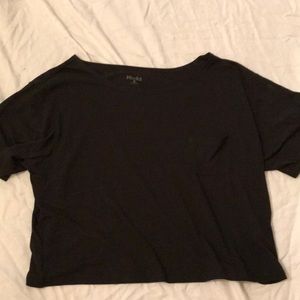 Black pocket tee